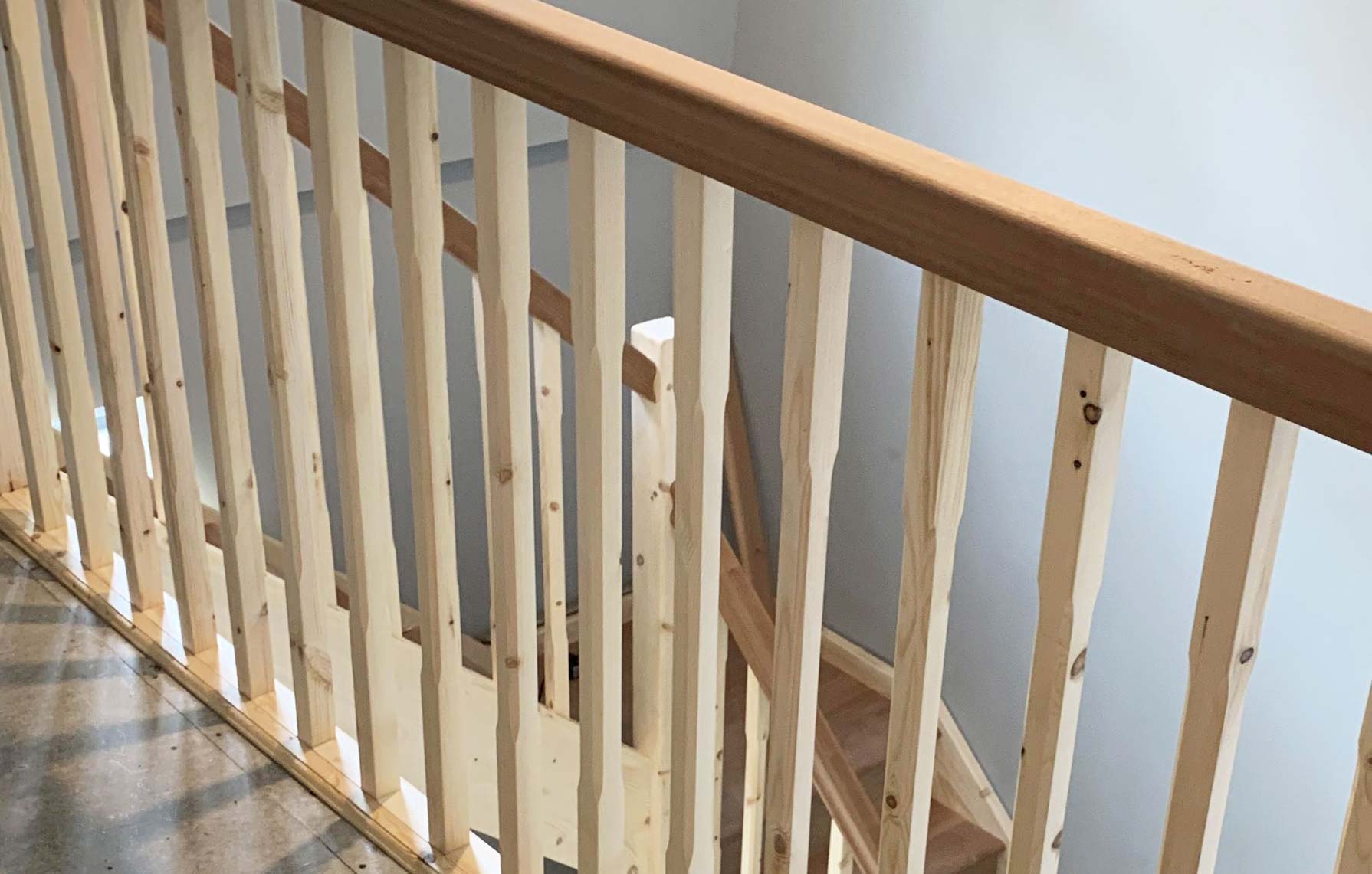 Spindles and handrails
